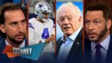 FIRST THING FIRST | Nick Wright & Brou reacts to Cowboys willing to let Dak hit market in 2025