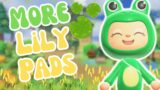 FROGGY SPRING CORE TOWN CORE ISLAND | ACNH My LILY PAD HOME BUILD | ANIMAL CROSSING NEW HORIZONS