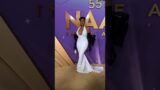Fantasia slaying in all white at the NAACP Image Awards #naacpimageawards #bet