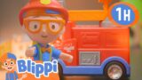 Firefighter Blippi to the Rescue | Blippi Toys song | Moonbug Kids – Cartoons & Toys