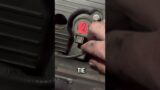 Fixing a broken connector with a zip tie.