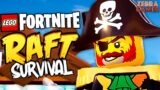 Fortnite LEGO Raft Survival! LEGO Island in Fortnite! – Zebra's Fortnite Fun