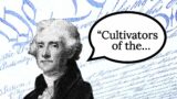 Founding Fathers quote on Cultivators of the Earth