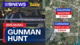 Gunman on the run after alleged drive-by shooting in Sydney’s south-west | 9 News Australia