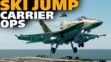 HUGE DCS F/A-18C Hornet Airstrike on Ski Jump Aircraft Carrier!