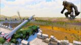 HUMANITY ARMY Great Wall Defenses vs 4,000,000 BEASTMEN & GIANTS – Ultimate Epic Battle Simulator 2