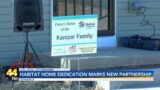 Habitat for Humanity dedicates first home in partnership with Mattingly Charities