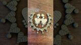 Heart Shape Necklace #newdesign #terracotta #jewellerycollection#newshorts #tutorial #diy