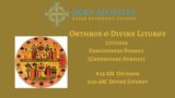 Holy Apostles Greek Orthodox Church | 3.17.2024 | Forgiveness Sunday