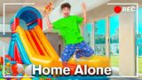 Home Alone With NO Parents *Caught on Camera*