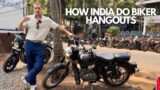 How India do Biker Hangouts | Royal Enfield Garage, Goa
