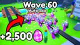 How To Beat WAVE 60 EGG ISLAND BOSS *EVERY* TIME in Toilet Tower Defense!