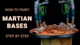 How to paint martian bases for Warhammer 40K