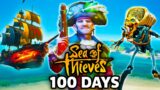 I Survived 100 Days in Sea of Thieves!