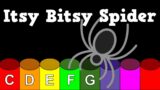 Itsy Bitsy Spider – Boomwhacker Play Along