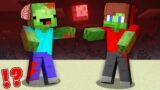 JJ and Mikey Turn into ZOMBIE by BLOOD MOON in Minecraft – Maizen