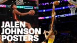 Jalen Johnson POSTERIZES Lakers