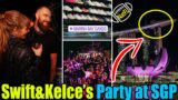 KELCE LANDED! Taylor Swift's WILD PARTY with Travis & Friends at Marina Bay Sands, Singapore