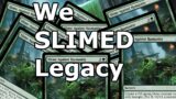 LEGACY ISN'T READY FOR THE SLIME! Slime Stompy (Mono Green Slime Against Humanity- Legacy MTG)