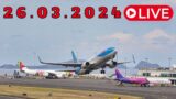 LIVE CROSSWIND ACTION From Madeira Island Airport 26.03.2024