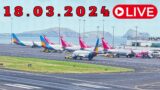 LIVE FULL DAY & B757 From Madeira Island Airport 18.03.2024