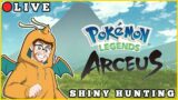 LIVE – Random Mass Outbreak Hunting In Pokemon Legends Arceus with NerdofAus! | Live Stream