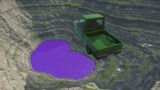 Leap of Death Cars salta y cae en Purple Slime Pit #277 | BeamNG.drive