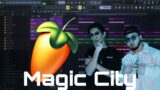 MAKING BEAT FL Studio "Magic City" Type Beat Future