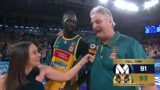 Majok Deng and Scott Roth post-game interview vs Melbourne United – Championship Series