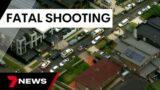 Man shot dead outside Fairfield Heights home | 7 News Australia