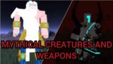 Minecraft Mythical Creaures and Weapons All Bosses ( 1.17.1 Mod )