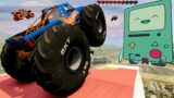 Monster Truck & BMO Crash Battle | BeamNG Drive – Griff's Garage