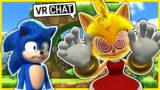 Movie Sonic Meets Fleetway Amy In VRCHAT!!