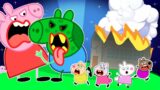 Mummy Pig to the Rescue: Peppa Pig's Home Engulfed in Flames | Peppa Pig Funny Animation