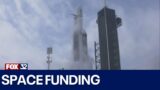 NASA requests funding for moon and Mars missions from Congress
