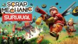 NEW BASE – Surviving the Open-World Base Building Crafting Multiplayer Mode of Scrap Mechanic