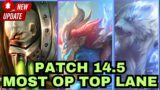 NEW MOST OP TOP LANE on Patch 14.5 – League of Legends