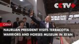 Nauruan President Visits Terracotta Warriors and Horses Museum in Xi'an