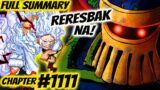 One Piece Summary Ch 1111: Laban Na! | Luffy BinaseBall Ang Elders