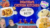 PAWPAWS CATFISH KITCHEN – WHERE TO EAT IN THE SMOKIES – BEST CATFISH & NEW BEST DESSERT!
