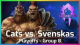 PLAYOFFS: Cats vs. Svenskas – Group B – Heroes of the Storm
