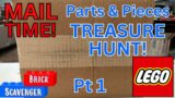 Parts, pieces, accessories treasure hunt on Lego Mail Time Part 1 of 2