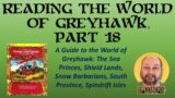 Reading the World of Greyhawk, Part 18