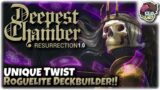 Roguelite Deckbuilder with a UNIQUE Twist!! | Let's Try Deepest Chamber: Resurrection 1.0