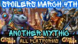 SPOILERS March 4th 2024 ALL platforms Another MYTHIC Bounty TAKSHAKA | Gems of War Live Mar 2nd 2024