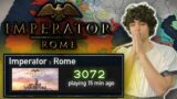 STREAMING UNTIL IMPERATOR: ROME BREAKS RECORDS!