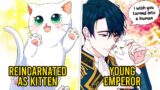 She Reincarnated as a Cute Kitten That Charms The Emperor