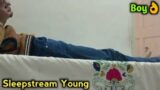 Sleep Stream Live 2025 Young Boy Body fitness at Home Dreamscape Sleepstrem