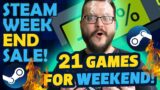 Steam Weekend Sale! 21 Great Discounted Games!