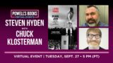 Steven Hyden presents Long Road in conversation with Chuck Klosterman